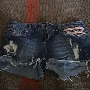 ❗️FINAL PRICE❗️Soundgirl distressed jean shorts